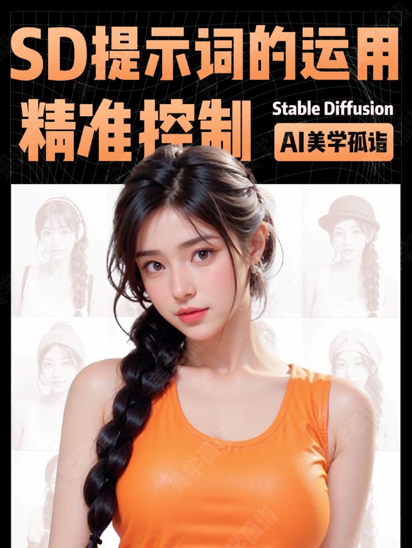 Stable Diffusion 提示词精准控制，实用指南来啦！-牛七七